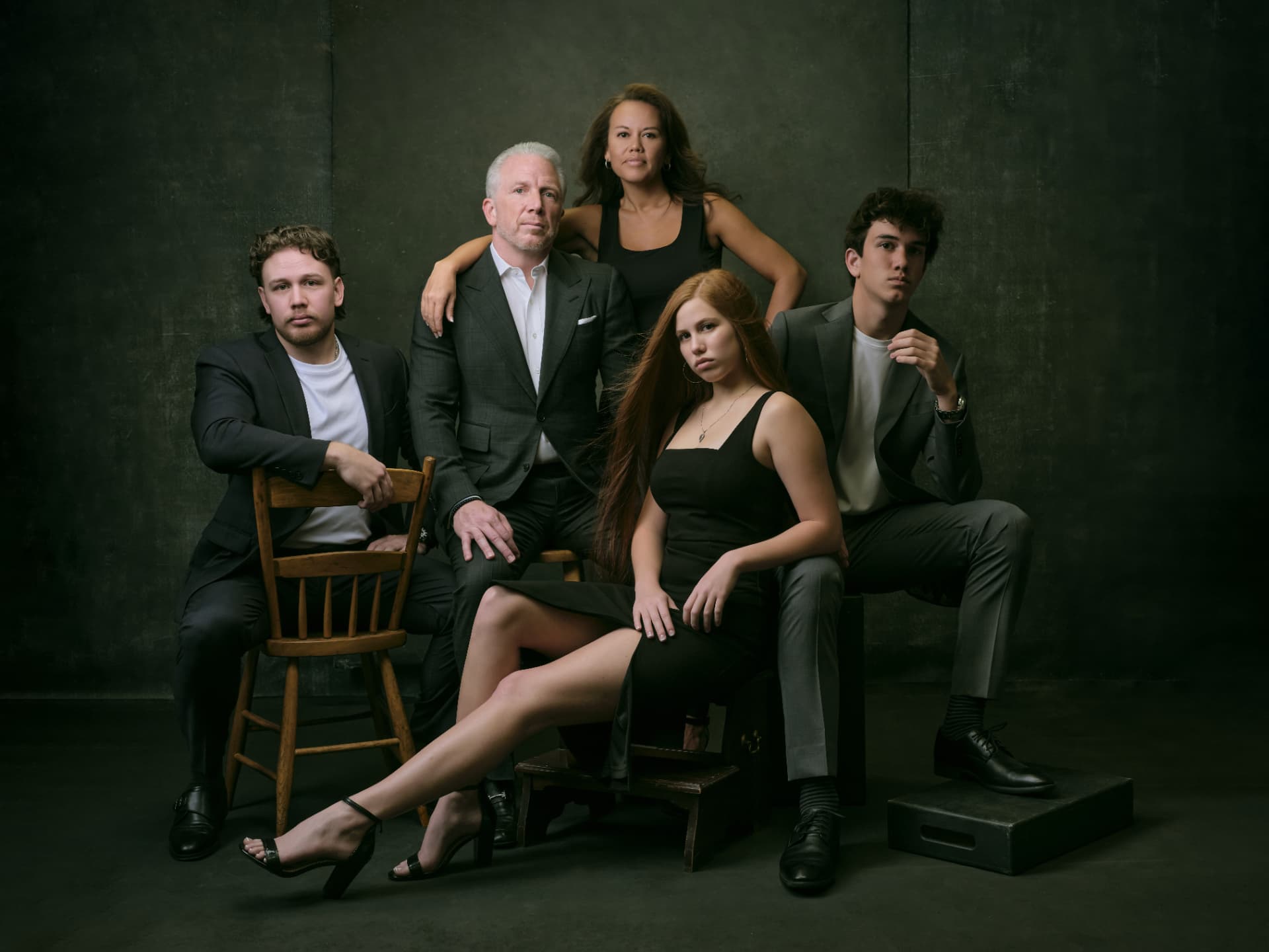 The Hill family — Jeremy, his wife and their three children